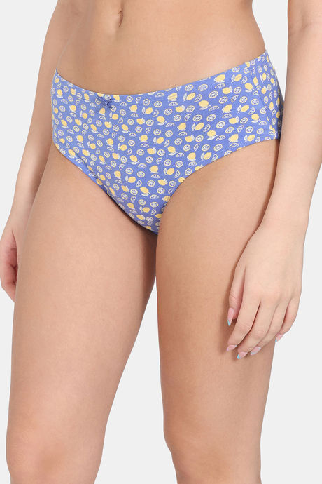 Zivame Anti-Microbial Low Rise Full Coverage Hipster Panty (Pack of 3) - Multicolor — image 12